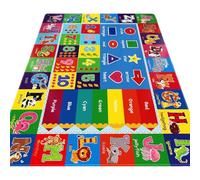 Alfombra De Juego Para Niños, Diseño De Aprendizaje Interactivo, 47.24x31.5in, Alfombra De Aprendizaje Abc, Alfombrá De Juego Educativo, Mesa Y Antideslizante, Para El Hogar, Dormitorio, Aula, Guarder