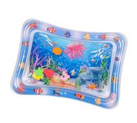 Alfombra de juego sensorial para gatos, alfombrilla de agua sensorial,Alfombrilla inflable engrosada para perros y gatos | Alfombra con sensor de agua, alfombra de juego sensorial con peces, tem