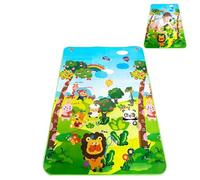 Alfombra de juegos para bebés, Alfombra Educativa Infantil Impermeable, Alfombra plegable para bebés para suelo, Alfombra de juego antideslizante para niños pequeños 180x120cm