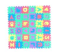 Alfombra de juegos para bebés, Alfombra infantil 36 mosaicos, gran | Alfombra de espuma para rompecabezas Open Children's Minds Niños Niñas Diámetro: 9*9cm*36 piezas
