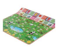 Alfombra de juegos para la habitación de los niños, lavable, alfombra activa impresa por ambos lados, para interior y exterior, alfombrilla para gatear, actividades grupales
