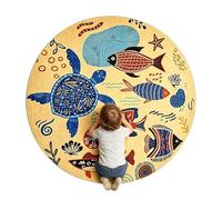 Alfombra de juegos para niños - Alfombra de terciopelo suave y portátil | Alfombra de suelo para interior para jugar y leer - Decoración para dormitorio, salón, estudio, hogar
