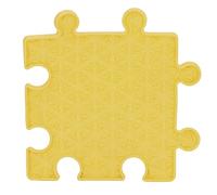 Alfombra de lamer para perros de silicona sin peligro para alimentación lenta para aliviar la ansiedad y la salud dental para perros, gatos, animales pequeños y grandes, amarillos