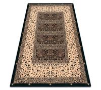 Alfombra de lana POLONIA Vidriero verde oscuro 200x300 cm