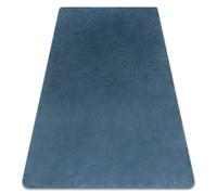 Alfombra de lavado moderna POSH shaggy felpa gruesa antideslizante azul 160x220 cm