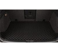 Alfombra De Maletero para Toyota para Crown S180 S200 S210 2003-2018 Alfombrilla para Maletero Coche Cuero para Almohadilla para Revestimiento Carga Trasera(Black with Beige,Size 3)