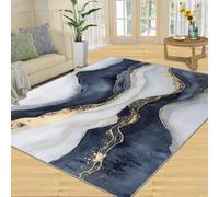 Alfombra de montañas, alfombras de líneas, Alfombra artística no desprende Pelusa con Respaldo Antideslizante para decoración del hogar y Dormitorio