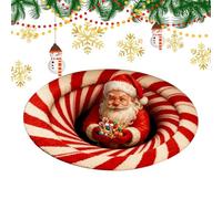 Alfombra de Navidad | No Slip Carpet Funny | Floor Mat Christmas Rugs For Living Roomcarpet Acts As A StandoLiving Room Entryway Office Dorm Apartment Farmhouse Winter Holiday Party Decorations Indoor