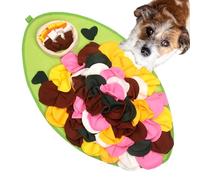 Alfombra de Olfateo para Mascotas,Divertido Lento para Mascotas Y Cachorros,Mantel de Alimentacion Lenta y Busqueda de Comida - para Razas Medianas y Grandes Interior y Exterior
