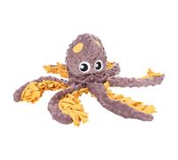 Alfombra De Olfato Flamingo Pulpo Para Cachorros 21x14x47cm Ocre/Taupe