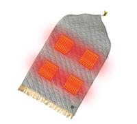 Alfombra de oración, cómoda almohadilla agradable a la piel, alfombrilla de calefacción eléctrica para orar, para patio, asiento de coche, sofá, tienda de campaña, personas mayores, adultos, hombres