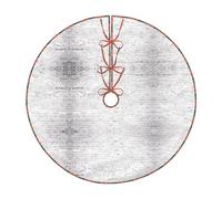 Alfombra de pared de ladrillo. Patrón de Navidad, falda de árbol de Navidad, a cuadros, decoración de fiesta