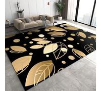 Alfombra De Pasillo Antideslizante Alfombra De Cocina Moderna Alfombra De Pasaje, Lavable A Máquina para Salón, Dormitorio, Vestíbulo De Entrada,Plantas Flores 90 X 150 Cm -8577628472645