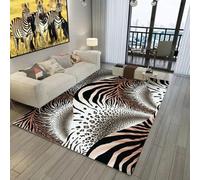 Alfombra De Pasillo Antideslizante Alfombra De Cocina Moderna Alfombra De Pasaje, Lavable A Máquina para Salón, Dormitorio, Vestíbulo De Entrada,Animal Estampado De Leopardo Estampado De Ceb -6E1Q1V4
