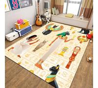 Alfombra De Pasillo Antideslizante Alfombra De Cocina Moderna Alfombra De Pasaje, Lavable A Máquina para Salón, Dormitorio, Vestíbulo De Entrada,Personajes Retro 40 X 60 Cm -7146837228238