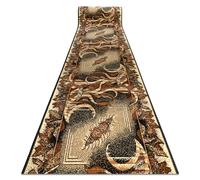 Alfombra de pasillo BCF Hoja de Agave beige 60 cm 60x400 cm
