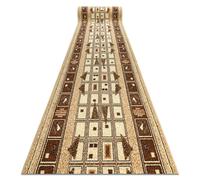 Alfombra de pasillo BCF JETTA DZETA beige 70 cm 70x770 cm