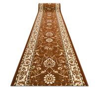 Alfombra de pasillo BCF MORAD Klasyk clásico marrón 120 cm 120x300 cm