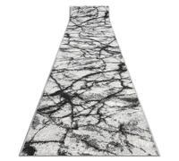 Alfombra de pasillo BCF MORAD Mármol gris 60 cm 60x960 cm