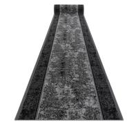 Alfombra de pasillo con refuerzo de goma 80 cm STARK gris 80x120 cm
