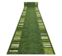 Alfombra de pasillo con refuerzo de goma ADAGIO verde 67 cm 67x120 cm