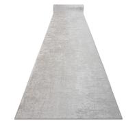 Alfombra de pasillo con refuerzo de goma LOTUS SMOOTH 52420 Melange beige lavable 120cm 120x390 cm