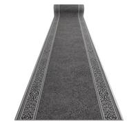 Alfombra de pasillo con refuerzo de goma ST.TROPEZ Marco antideslizante gris 100cm 100x750 cm