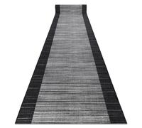 Alfombra de pasillo con refuerzo de goma STREIFEN 110 cm antracita 110x280 cm