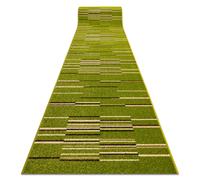 Alfombra de pasillo HEAT-SET FRYZ NELI verde/color lima 60 cm 60x470 cm