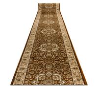 Alfombra de pasillo HEAT-SET ROYAL AGY 0521 marrón 70 cm 70x770 cm