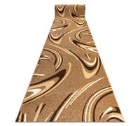 Alfombra de pasillo KARMEL FRYZ - COFFEE marrón claro 70 cm 70x770 cm