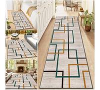 Alfombra de Pasillo Larga Antideslizante Alfombra Estrecha Pasillo Lavable Absorbente Felpudo de Entrada Tapete Cocina Alfombra de Corredor Pasillo Alfombra de Cocina para Dormitorio 40 x 90 cm