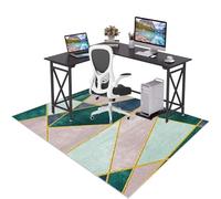 Alfombra de Pasillo Lavable Antideslizante, Protectora, Alfombra Corredor Tapete Larga, Alfombras, Antideslizante, Alfombra para pasillos Felpudo Entrada(B-722,60 x 110 cm)