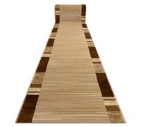 Alfombra de pasillo ROYAL FB23 MARCO RECTANGULAR beige / crema 70cm 70x770 cm