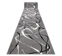 Alfombra de pasillo SILVER CHOCO gris 60 cm 60x400 cm