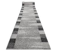 Alfombra de pasillo SILVER Etna marco arena - gris 120cm 120x210 cm