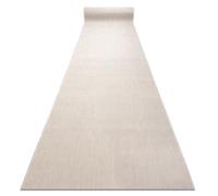 Alfombra de pasillo sisal SION Mezcla Tejido plano crema 80cm 80x510 cm