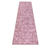 Alfombra de pasillo SOLID rubor rosado 60 HORMIGÓN 120x400 cm