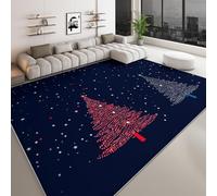 Alfombra de pelo bajo con dibujos animados para dormitorio, 100 x 160 cm, diseño de galaxia de ensueño y estrellas, abedul, antideslizante, para cocina, comedor, sala de estar, lavable a máquina, apta