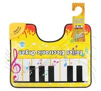 Alfombra de Piano para IR al : Alfombra del Teclado de música de Inodoro, Reproduce melodías con pies, Almohadilla de Sonido de Divertida con 3 Modos decoración del pa