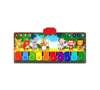 Alfombra De Piano para Niños Alfombrilla Sensorial Educativa Multifuncional | Juguetes De Piano Para Niños Para Cuna Hogar Baño Ducha Coche Silla De Coche Viaje Juego Al Aire Li