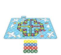 Alfombra de picnic | Manta impermeable para actividades al aire libre, alfombra engrosada multifunción para juegos de mesa en familia con piezas de para camping parque de césped
