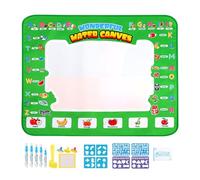 Alfombra De Pintura Al Agua - Juguetes De Aprendizaje De Pintura Para Colorear, Alfombra De Garabato Educativo Muy Grande Para Dibujo Mágico, Trae Bolígrafos Mágicos | Para Niños | Sombrero