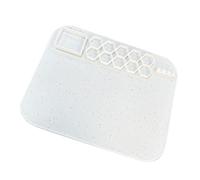 Alfombra de pintura - Alfombrilla antideslizante de silicona | Estación de pintura antiadherente, base de arte sin suciedad, accesorios de manualidades lavables, lugar de trabajo creativo para dibujo