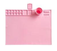 Alfombra De Pintura De Silicona-Alfombra De Dibujo Lavable, Dispositivo De Artesanía De Arte, Hoja De Moldes De Moldeo, Accesorio De Bricolaje Para | Silicona Para