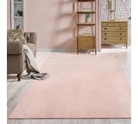 Alfombra de piso corto suave alfombra de salón antideslizante lavable