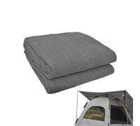 Alfombra de piso de la tienda | Estabilidad al aire libre Patio RV Pisos Mats | Ventilación óptima Diseño Alfombra resistente al desgarro Almohadilla de sueño para bicicleta Porche Picine de po