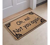 Alfombra de Piso Oh No Not You Again Alfombras de Entrada Decoración del hogar 20"x32"
