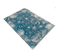 Alfombra de poliester estampada 80 x 120cm modelo Universe multicolor
