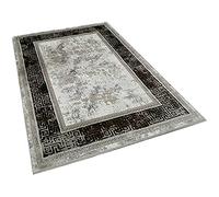 Alfombra de poliester estampada 80 x 150cm modelo GreekFrame multicolor